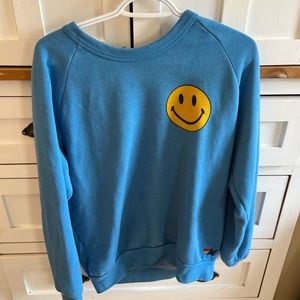 Size medium smile aviator nation ocean blue